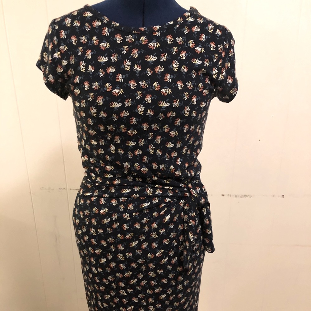 Loft side-tie dress xs